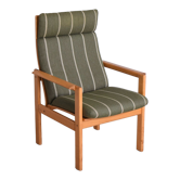 Armchair, designed by H. W. Klein, Lervad, Denmark, 1970s