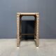 Industrial vintage iron side table