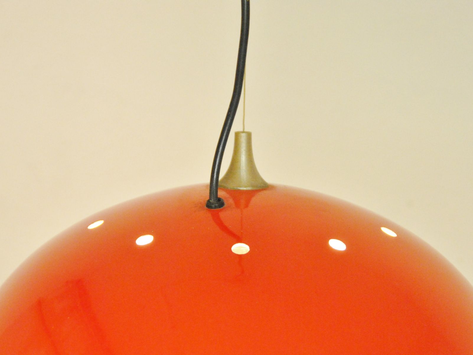 Red hanging lamp