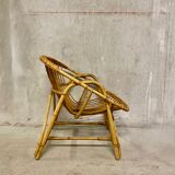 Rattan armchair