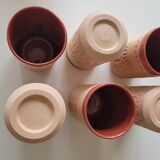 Terracotta orangeade service