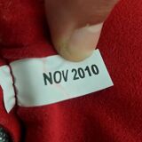 100% original – Togo 1 seater bench – Red Alcantara (Goya Red) by Lig