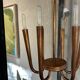 Rare Art Deco copper pendant light by Guglielmo Ulrich