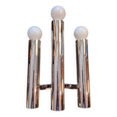 Sciolari chrome wall light with 3 lights