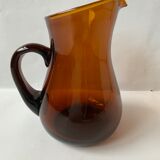 Selency amber decanter x Monoprix Croisé Laroche