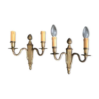 Wall lamps Louis XVI