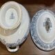 Important English Minton porcelain soup tureen, Florentine pattern