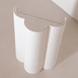 Paire d’appliques murales lin écru