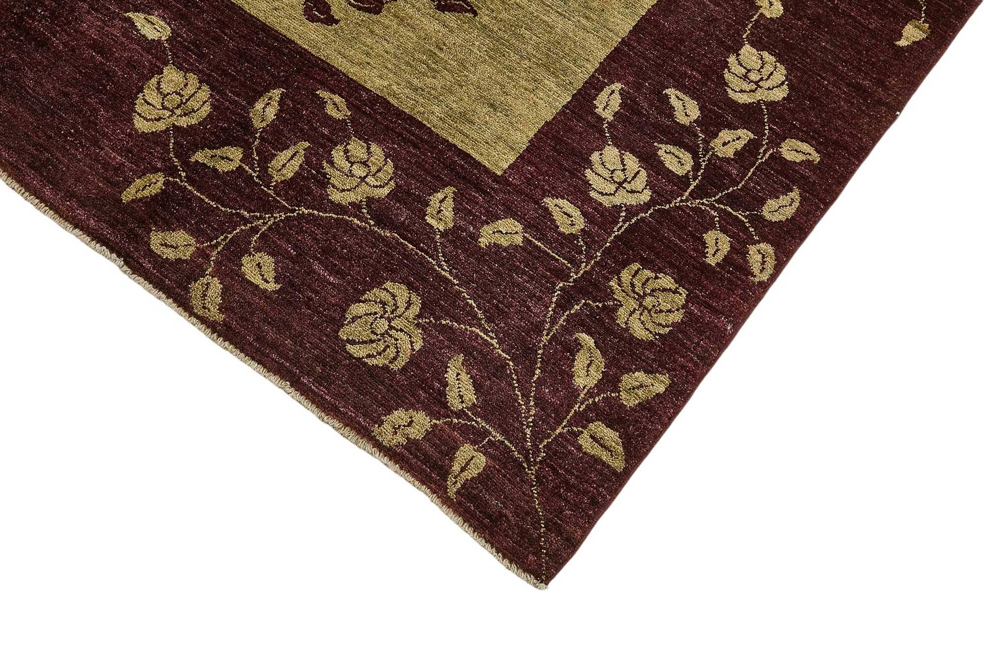 Turkish Handknotted Wool Oushak Rug 182 cm x 271 cm