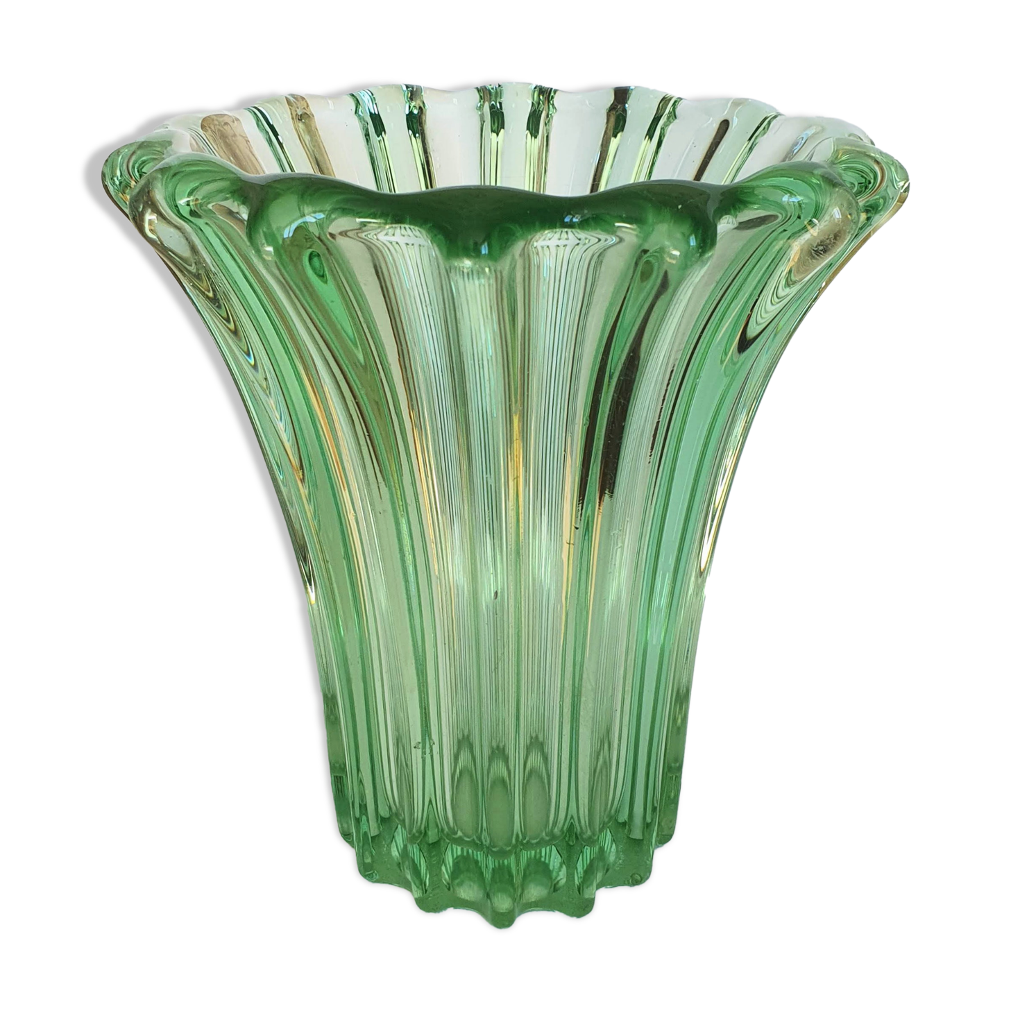 Art deco vase pierre d'avesn