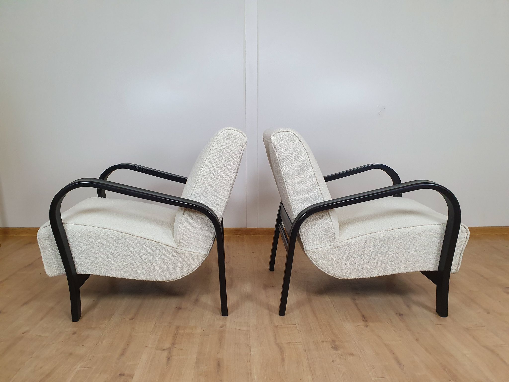 Pair of restored armchairs by K.Kozelka & A.Kropacek