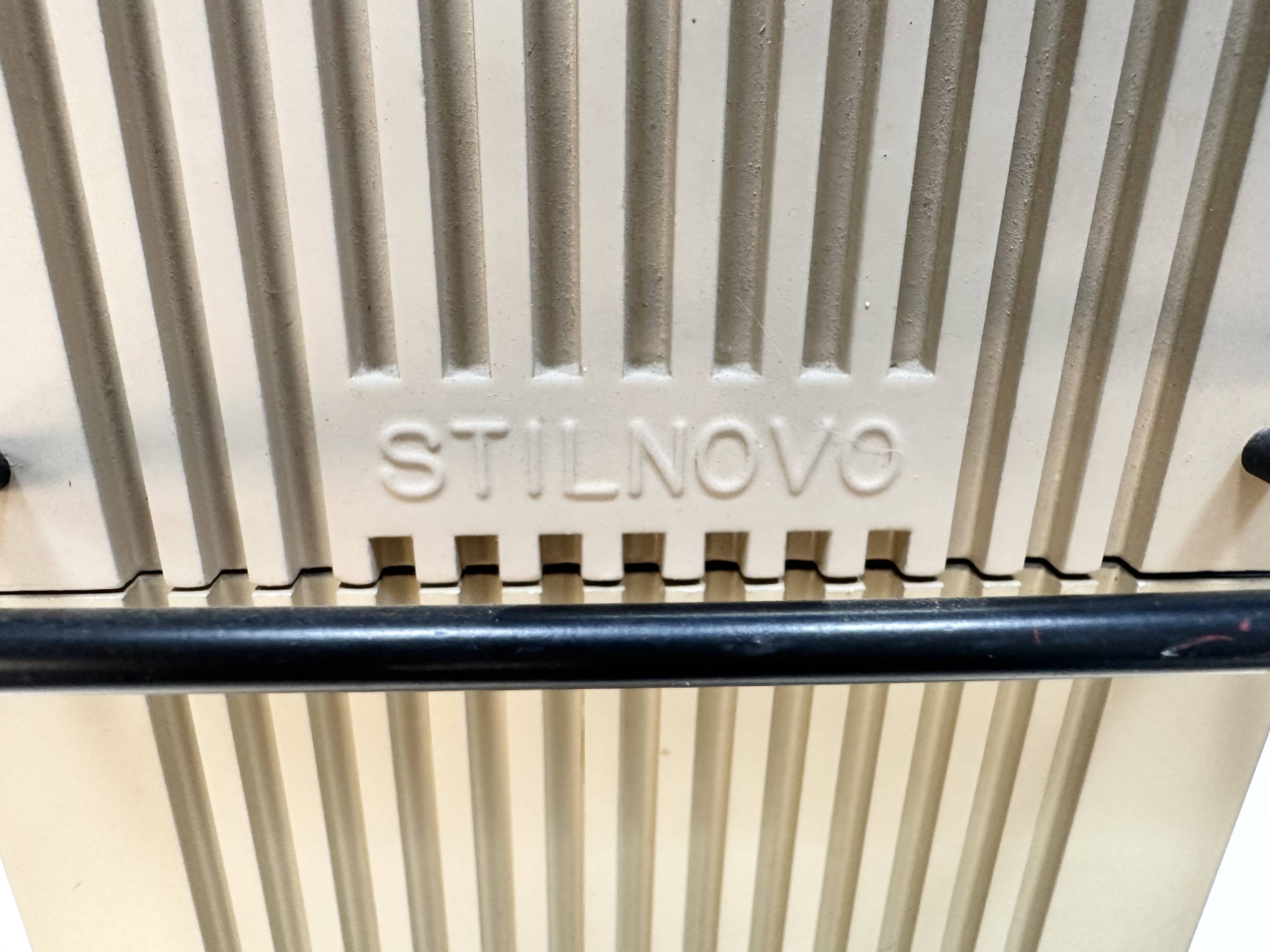 "Zagar" Halogen Floor Lamp, First Model in Metal by Silvio Carpani for Stilnovo, Italy 1978