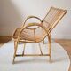 Fauteuil en rotin vintage