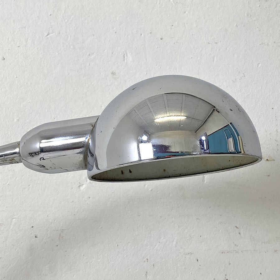 Desk lamp vintage chrome 50's