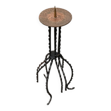 Mid-Century Brutalist Candle Holder