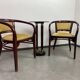 Extremely rare armchairs no. 6521 by Otto Wagner for Thonet