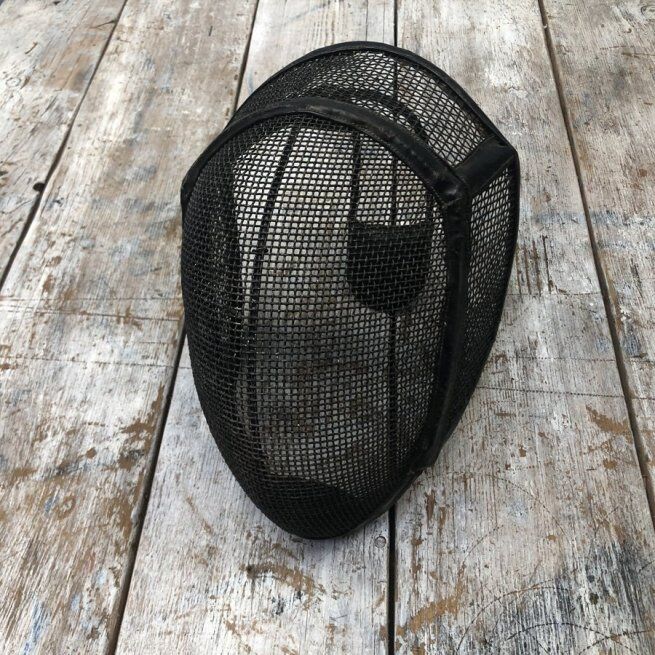 Ancient fencing mask