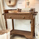 Restored vintage entry console