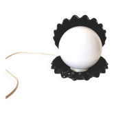 lampe coquillage, céramique des années 80