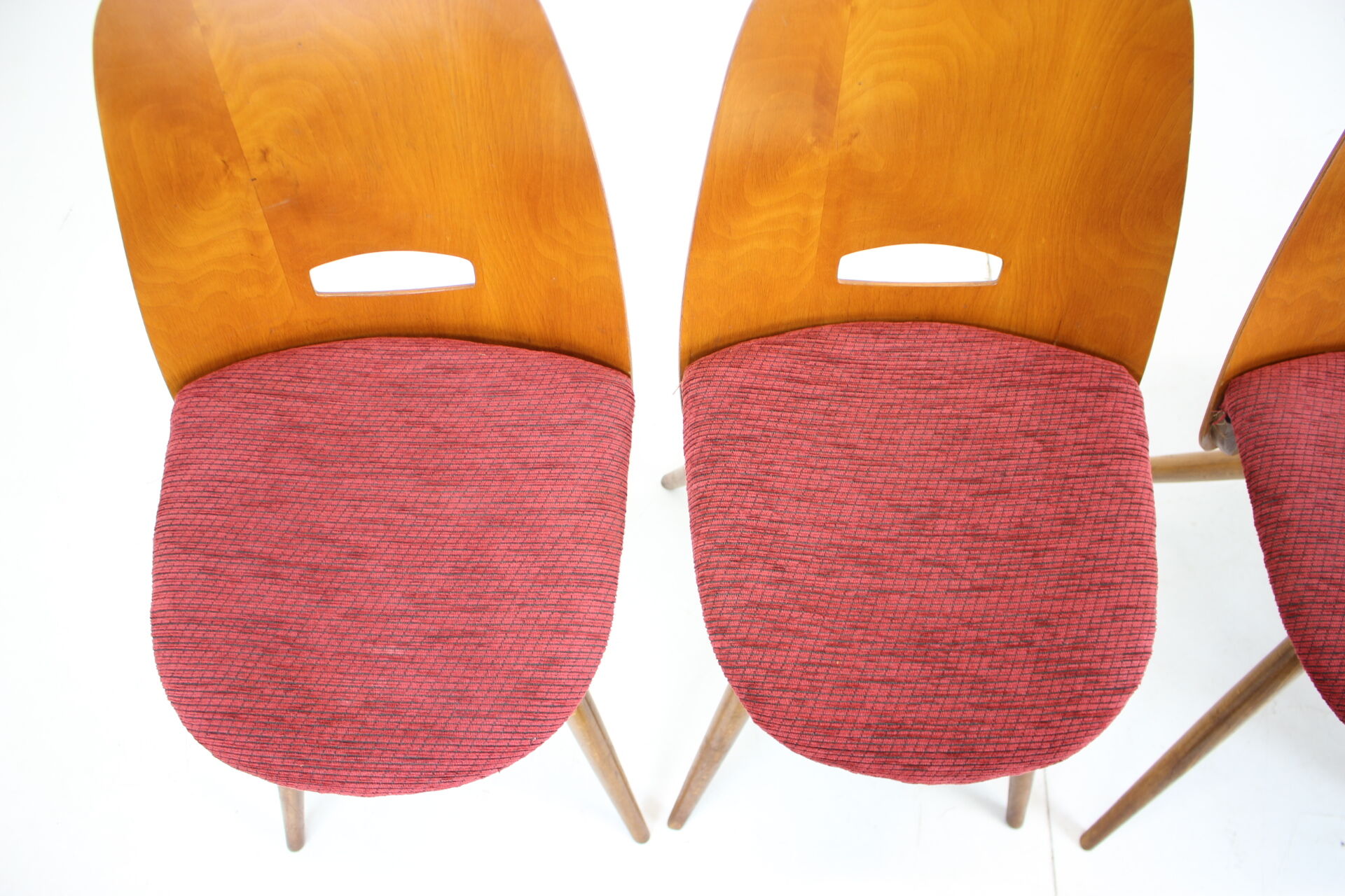 1960s dining chairs by Frantisek Jirak for Tatra, Set of 4