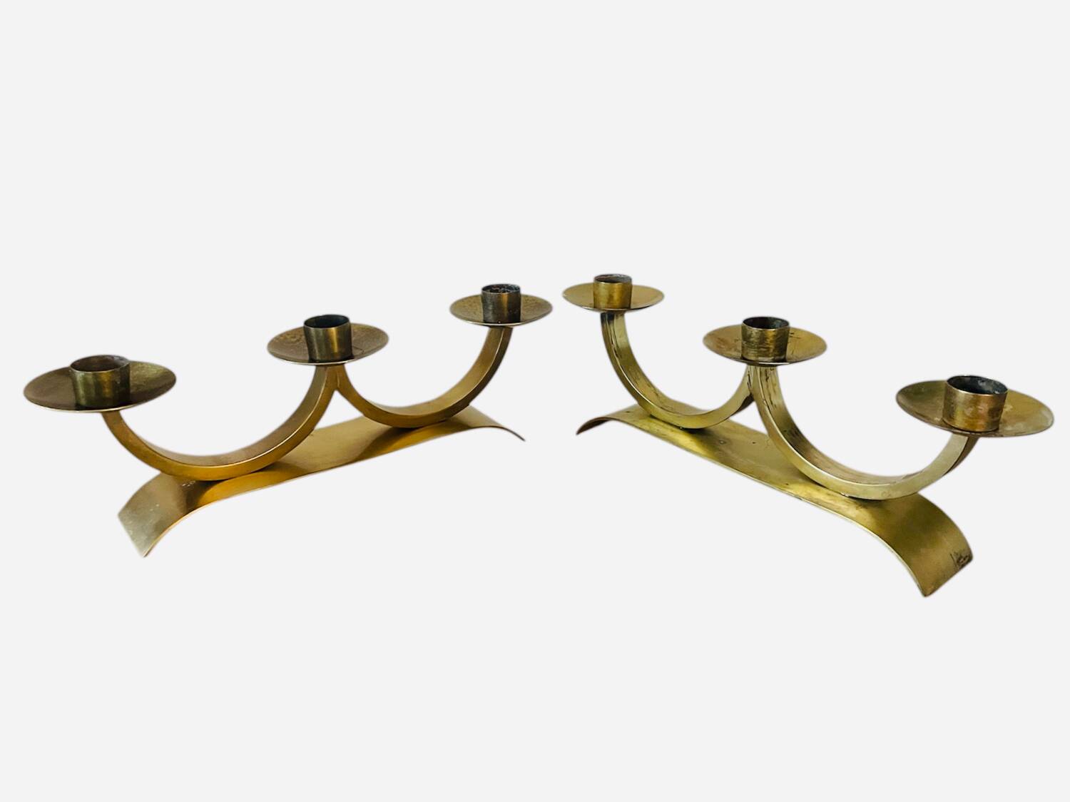 Pair of Art Deco candlesticks