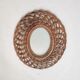 Miroir en osier