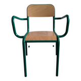 MULLCA director's chair with D-shaped backrest