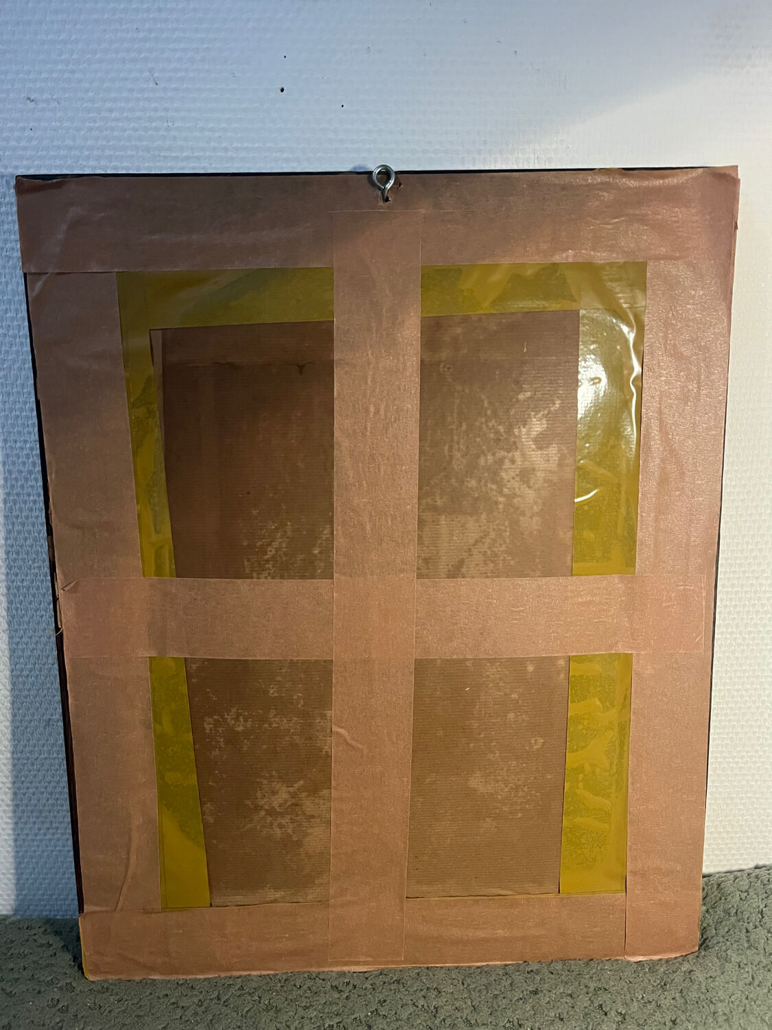 Original drawing on cardboard by Lucien Metivet