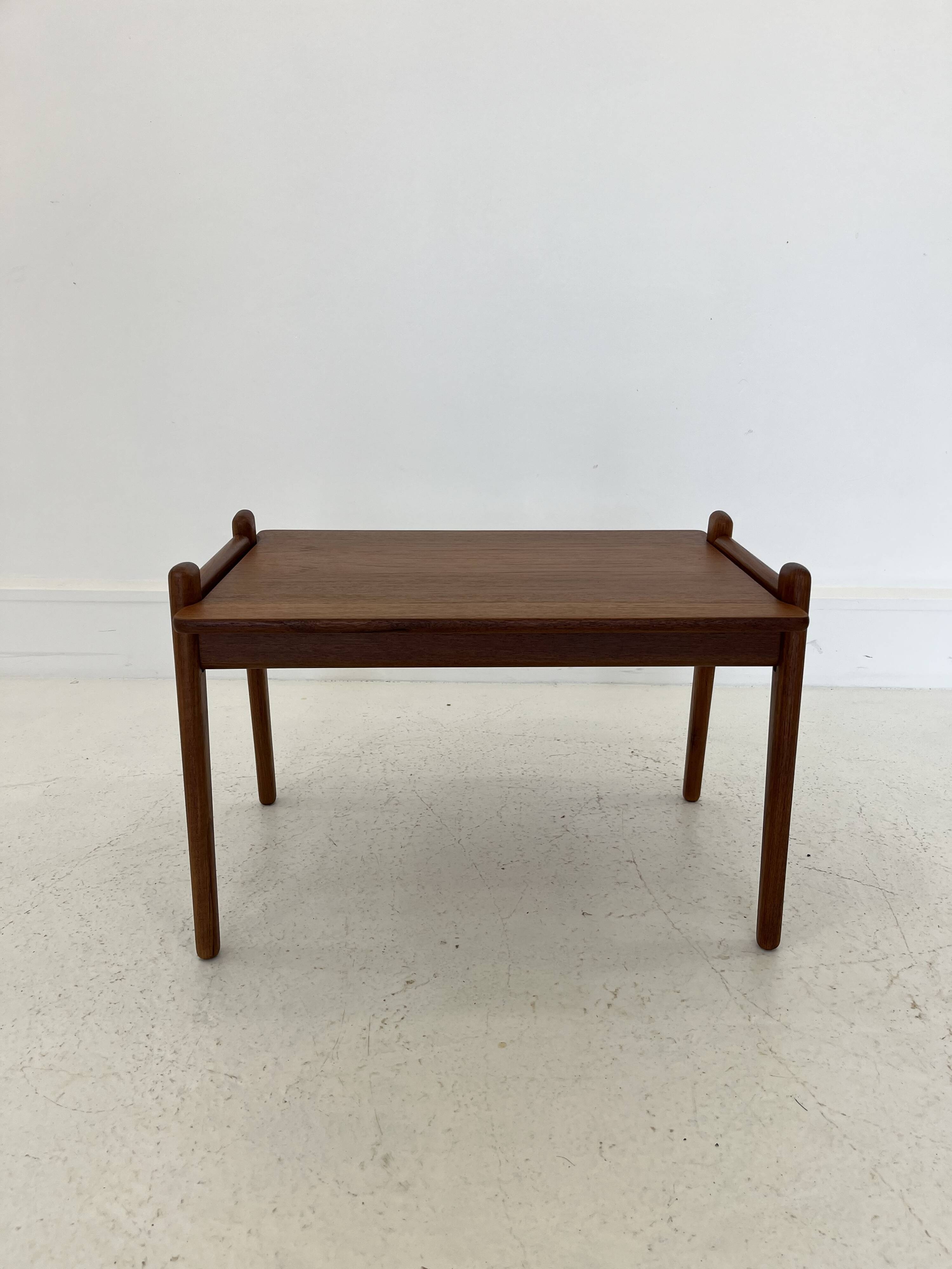 Mid-Century Teak Side Table by Fredrik A. Kayser for Vatne, Norway, 1960s