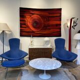 Pair of Bird chairs by Harry Bertoia, vintage editions by Knoll.