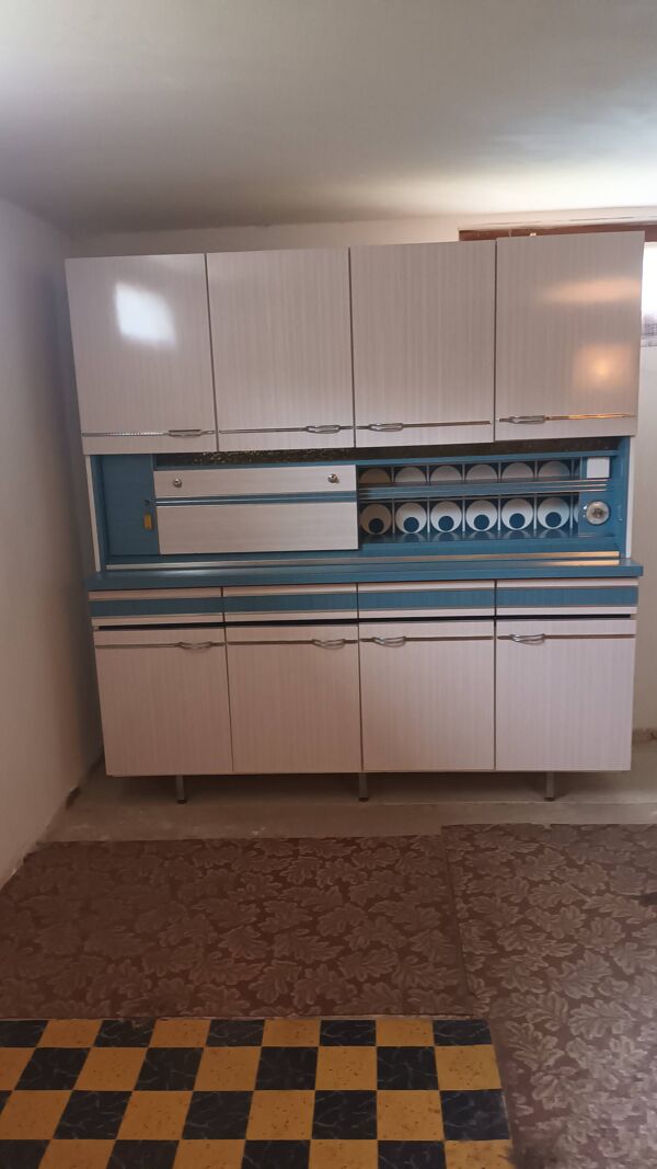 Buffet de cuisine Vintage en Formica