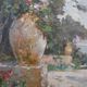 Peinture huile signee Paul Pierre Emiot - jarre provencale