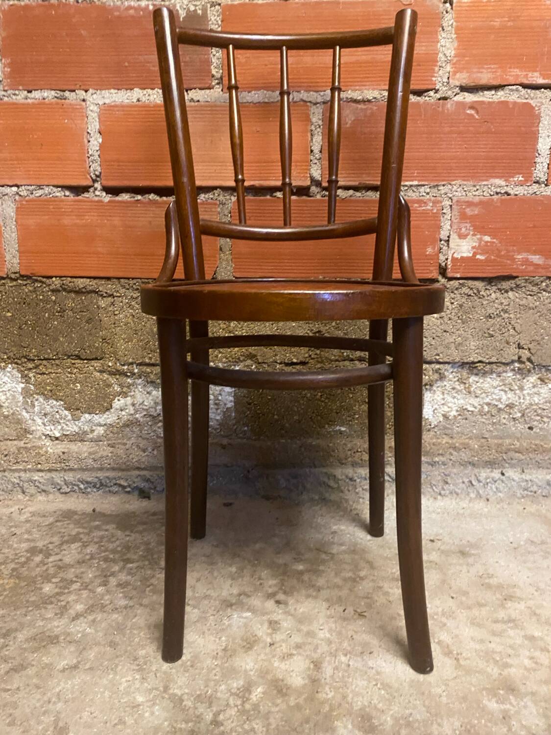 Bistro chair thonet mudson j. & j. kohn bentwood curved wood 1930 ra