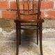 Bistro chair thonet mudson j. & j. kohn bentwood curved wood 1930 ra
