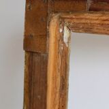 Old gilded wooden frame