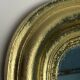 Superb antique gilded mirror in gold leaf – 82×57cm – late 19th century.