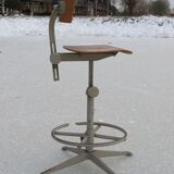 Friso Kramer industrial drawing chair for Ahrend de Cirkel ca 1960