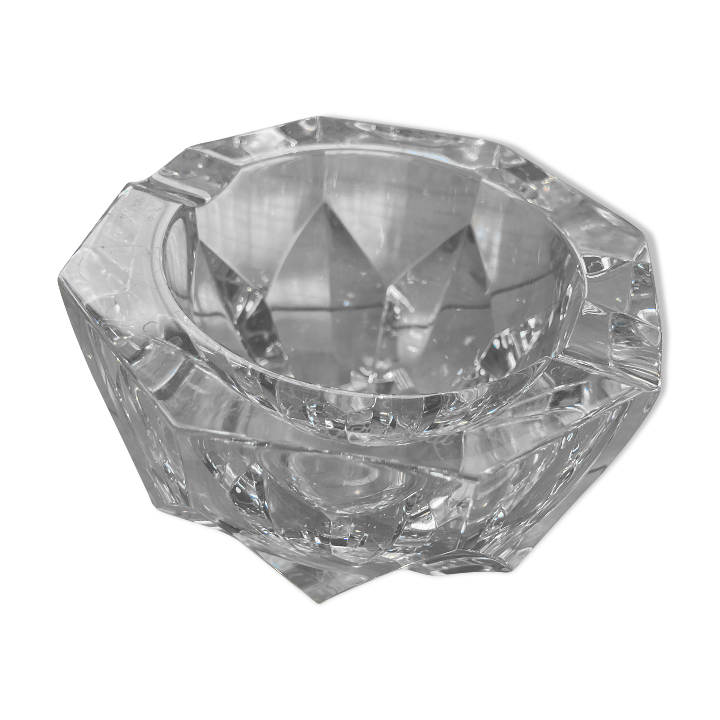 Baccarat crystal ashtray