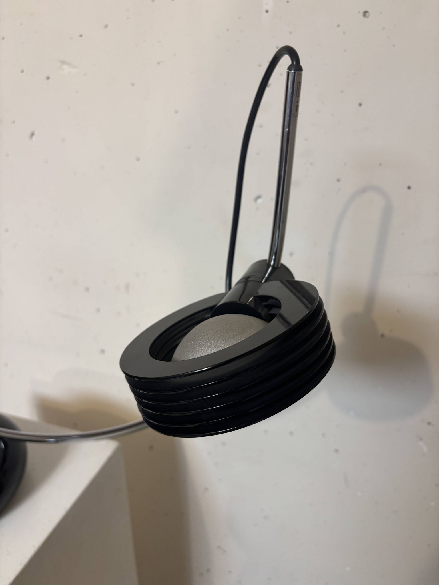 Desk Lamp, Metal and Steel, Bruno Gecchelin, Guzzini 1980