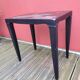 Japanese table in engraved lacquered wood