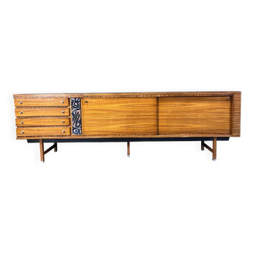 Buffet vintage par Pieter De Bruyne pour AL Meubel, années 1960.