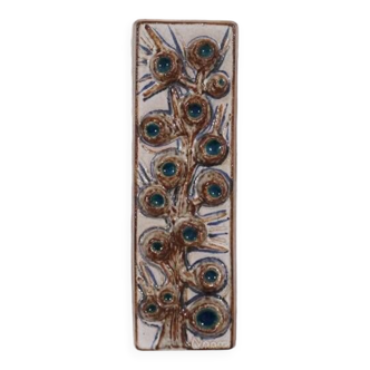 Danish ceramic wall plaque by Noomi Backhausen 1960