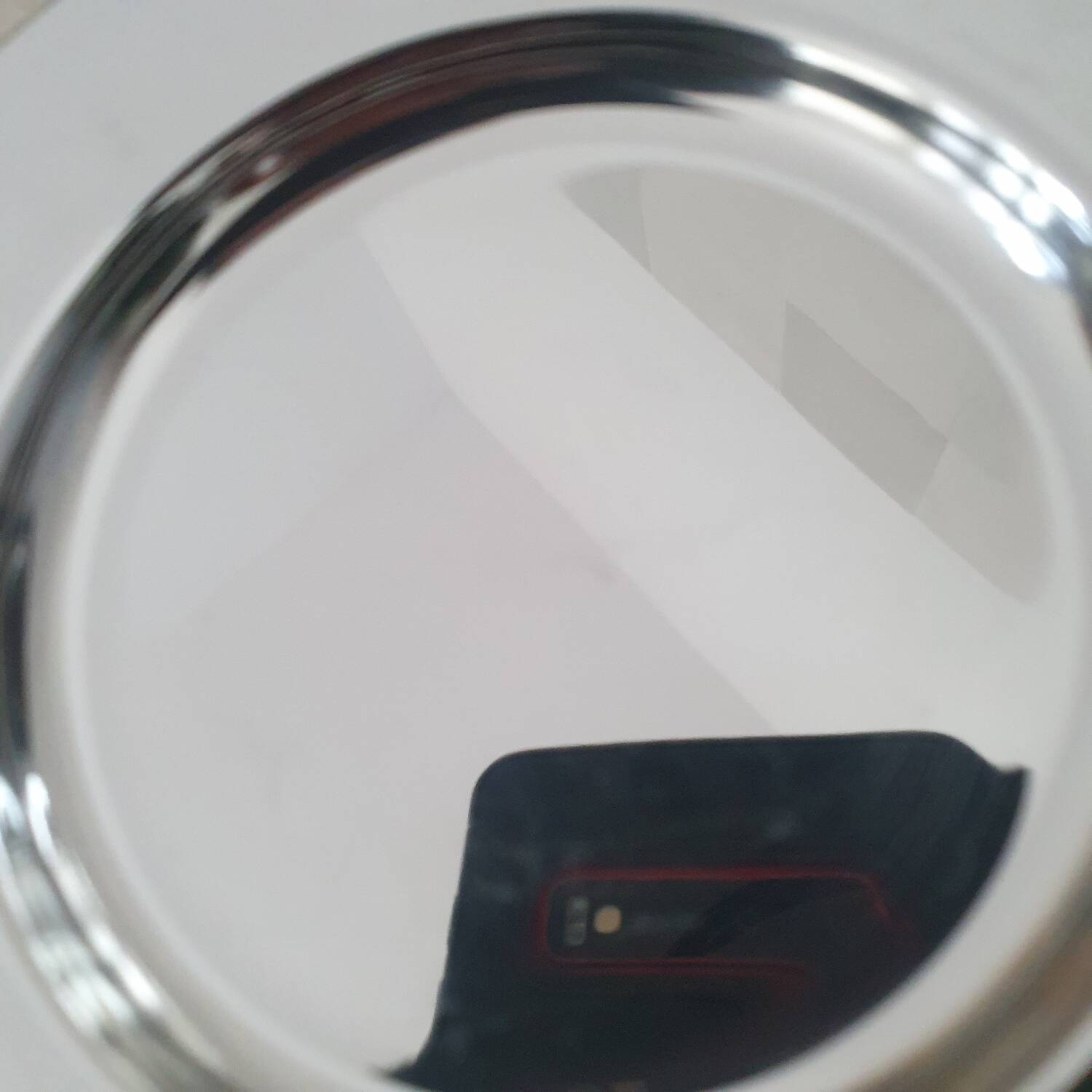 Alessi Alfra / Small presentation plates in 18/8 stainless steel