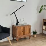 Oak bar furniture art deco style
