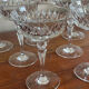 7 crystal champagne coupes from Arques