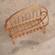 Porte-revues vintage en rotin
