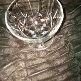 Set of 4 crystal cups