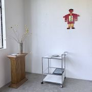 Child's character painted wooden mirror