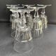 6 Baccarat Missouri red wine glasses - 20th century