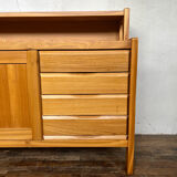 Elm 1970 brutalist sideboard